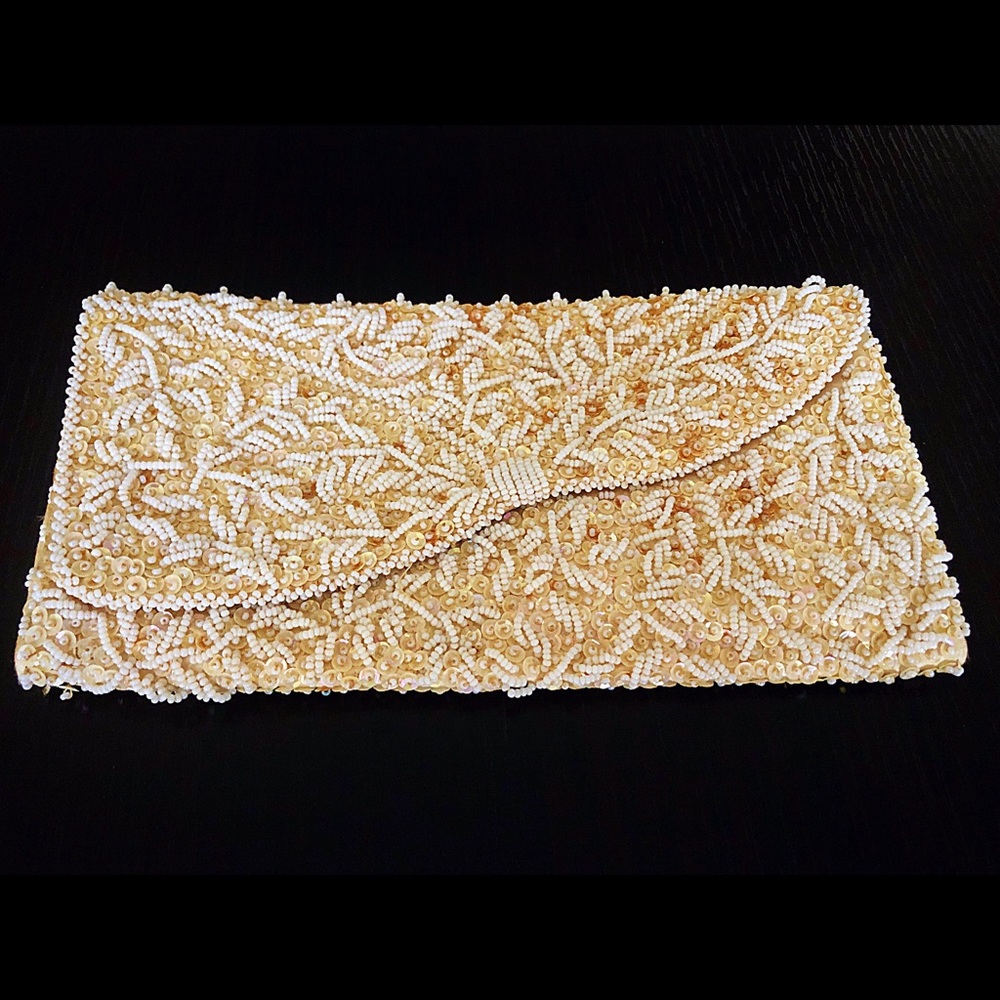 Vintage Beaded Clutch
